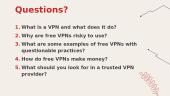 The Risks of Unverified VPNS 8 puslapis