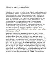 Abraomo Lipmano paveikslas