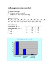 Statistinis tyrimas: kiek kainuoja merginų grožis? 4 puslapis