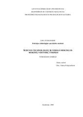 Šeduvos technologijų ir verslo mokyklos mokinių vertybių tyrimas