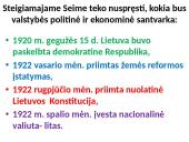 Steigiamojo Seimo veikla 8 puslapis