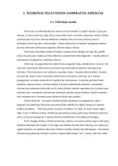 Televizijos daroma įtaka vaikų ugdymui 4 puslapis