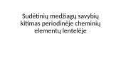 Periodinis dėsnis ir periodinė cheminių elementų lentelė (pristatymas) 10 puslapis