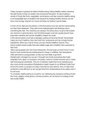 Anglų kalbėjimas pagal paveikslėlius apie sveiką mitybą