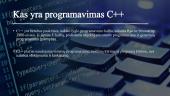 C++ programavimo kalba (skaidrės) 2 puslapis