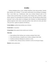 Tyrimo objektas: pradinių klasių mokinių savęs vertinimas 3 puslapis