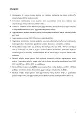 Apgyvendinimo įmonės bei jose apsigyvenusių turistų skaičius 17 puslapis