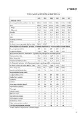 Apgyvendinimo įmonės bei jose apsigyvenusių turistų skaičius 19 puslapis