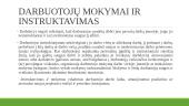 Darbdavių ir darbuotojų mokymas, atestavimas ir instruktavimas (instruktažai) 4 puslapis