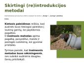 Europinės audinės (Mustela lutreola) (re)introdukcija Estijoje 3 puslapis