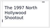 The 1997 North Hollywood Shootout