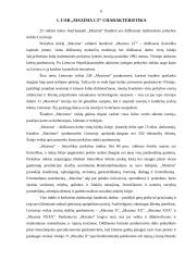 UAB ,,Maxima LT“ personalo valdymo sistemos analizė 5 puslapis