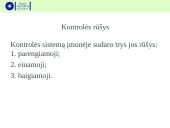 Vadybos funkcijos (kontrolė) 12 puslapis