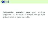 Vadybos funkcijos (kontrolė) 14 puslapis