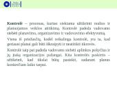 Vadybos funkcijos (kontrolė) 7 puslapis