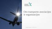 Oro transporto asociacijos ir organizacijos