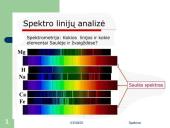 Spektrų rūšys (skaidrės) 12 puslapis