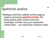 Spektrų rūšys (skaidrės) 10 puslapis
