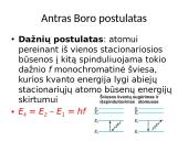 Boro atomo modelis 4 puslapis