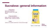Sucralose (E 955): Effect on Insulin Sensitivity 3 puslapis