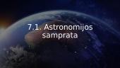 Astronomijos samprata (skaidrės)