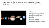 Astronomijos samprata (skaidrės) 2 puslapis