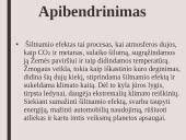 Skaidrės. Šiltnamio efektas 11 puslapis