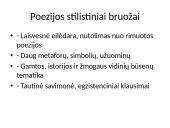 XX a. 7–8 deš. lietuvių poezija 9 puslapis