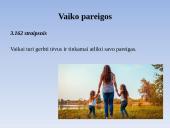 Vaikų teisės ir pareigos (skaidrės) 8 puslapis