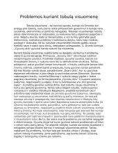 Problemos kuriant tobulą visuomenę