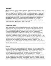 T. Venclova - biografija, kūryba