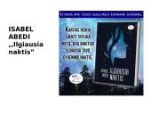 Perskaitytos knygos pristatymas - ,,Ilgiausia naktis” 2 puslapis