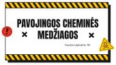 Pavojingos cheminės medžiagos (pristatymas)