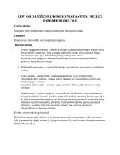 Oro lūžio rodiklio matavimai reilio interferometru (laboratorinis darbas)