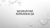 Nesmurtinė komunikacija