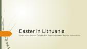 Easter in Lithuania. Presentation