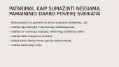 Pamainimis darbas 11 puslapis