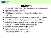 Etinė dilema ligoninėje. Situacijos analizė