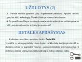 Medžiagotyra. Praktinis darbas 2 puslapis