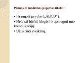 Būtinoji medicinos pagalba. Skaidrės 4 puslapis