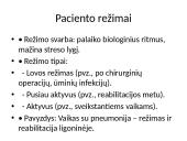 Vaiko slauga ligoninėje (skaidrės) 2 puslapis
