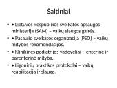 Vaiko slauga ligoninėje (skaidrės) 9 puslapis