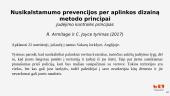Nusikalstamumo prevencija per aplinkos dizainą 19 puslapis