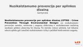 Nusikalstamumo prevencija per aplinkos dizainą 2 puslapis