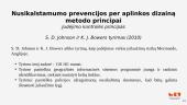 Nusikalstamumo prevencija per aplinkos dizainą 20 puslapis