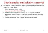 Nepilnamečių nusikalstamumas ir jo prevencija (skaidrės) 16 puslapis