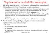 Nepilnamečių nusikalstamumas ir jo prevencija (skaidrės) 18 puslapis