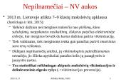 Nepilnamečių nusikalstamumas ir jo prevencija (skaidrės) 19 puslapis