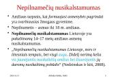 Nepilnamečių nusikalstamumas ir jo prevencija (skaidrės) 4 puslapis