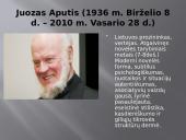 Juozas Aputis ,,Gegužė ant nulūžusio beržo’’  2 puslapis